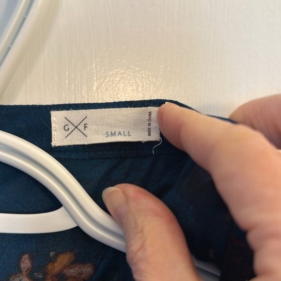 Floral Teal Dress - Picture 3 of 7